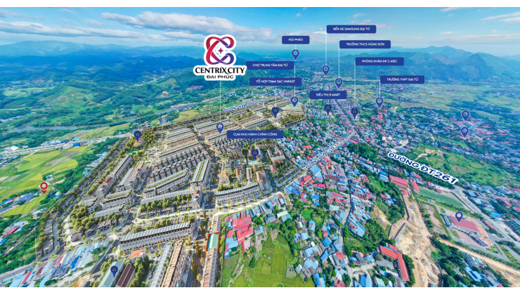 Centrix City Đại Phúc – TRUNG TÂM HÀNH CHÍNH ĐẠI TỪ